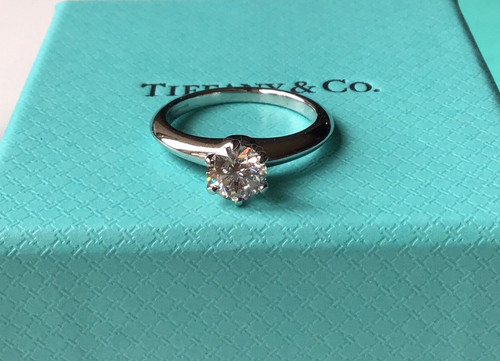 Tiffany carat diamond - .75,