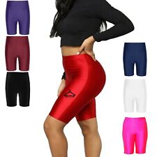 WOMENS LADIES SHINY LYCRA