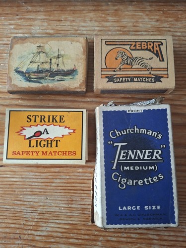 Bundle old matchboxes and - of,