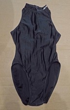 HIND High Neck Zip Back