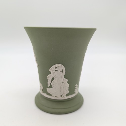 Wedgwood jasperware flared bud - jasperware,