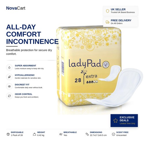 Incontinence pads 28 - incontinence,