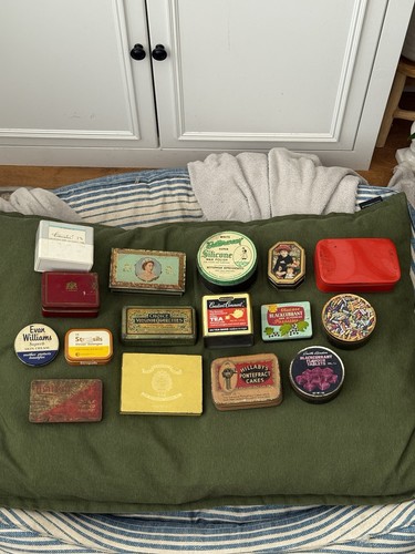 Vintage tin job lot - vintage,