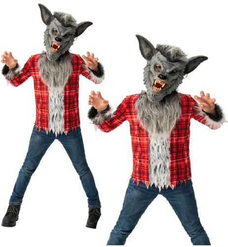 Kids warewolf costume boys - kids,