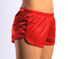 Soffe Mesh Teeny Tiny Shorts, Cheerleading Dance Gym Cheer Festival