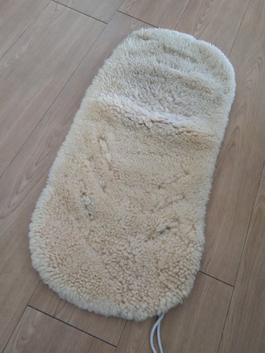 Baby pram footmooff sheepskin - footmooff,