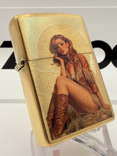 Genuine zippo lighter brushed - zippo,