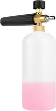 Snow Foam Washer Gun Car Soap Lance Cannon Spray Pressure Jet Bottle Nozzle (1L)