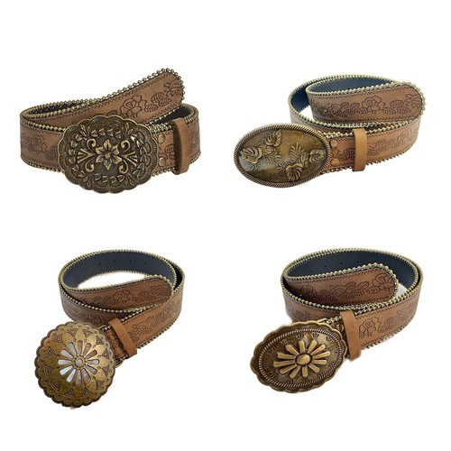 Adjustable cowboy belt vintage - belt,