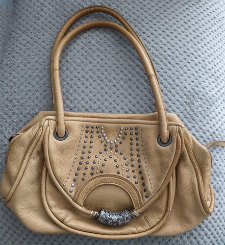Mimco beige handbag