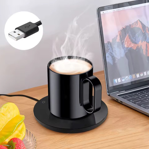 Electric coffee mug usb warmer - mug,