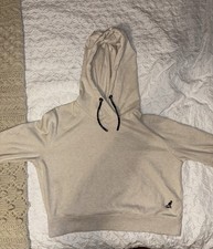 KANGOL Womens Crop Hoodie
