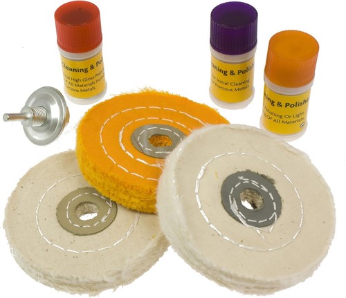 7pc metal cleaning polishing - metal,