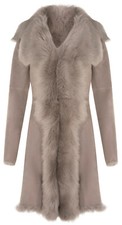 Women's Sheepskin Coat Light