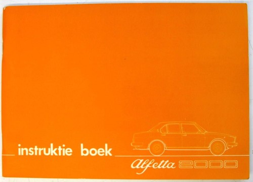 Alfa romeo alfetta 2000 - alfa,