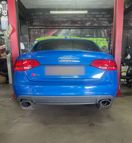 Audi exhaust back box - s4,