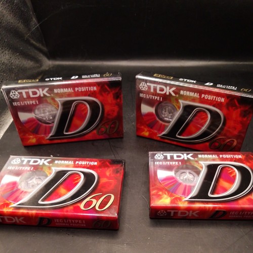 Tdk blank audio cassette - 4x,
