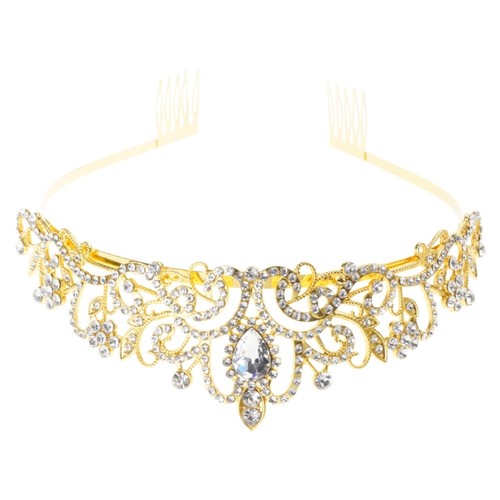 Elegant crystal tiaras - tiaras, crowns