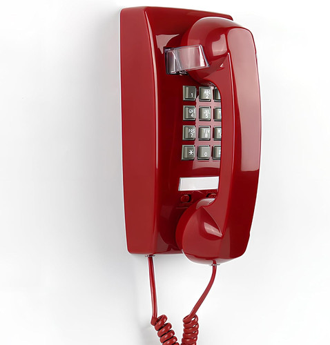 Retro wall mount - retro, phone