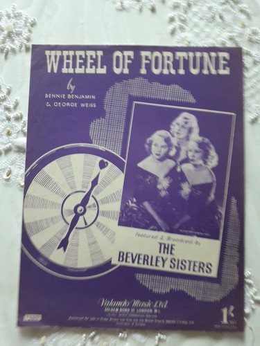 Wheel fortune sheet music - fortune,