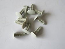 Land Rover Defender Roof Head Lining Fir Tree Trim Clips Light Grey OEM Qty 10