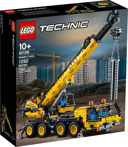 Lego technic mobile crane - lego,