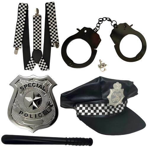 Police fancy dress accessories - police,