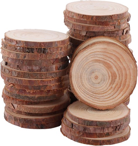Pcs natural wood - 50,
