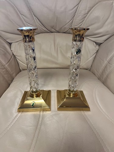 Pair waterford crystal - of,