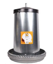 Galvanised Poultry Feeder 25L