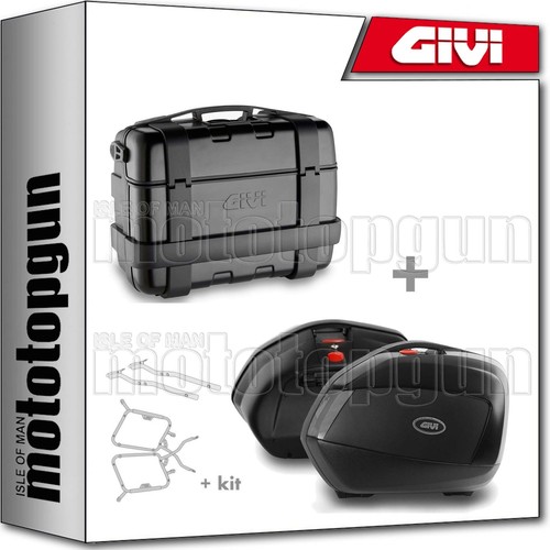 Givi case trekker black trk33b - givi,
