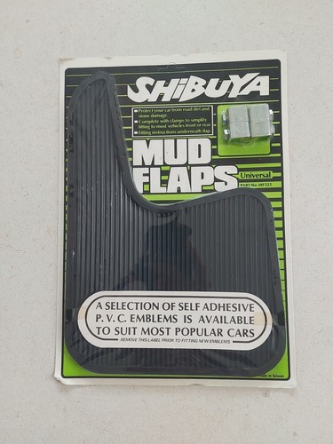 Shibuya mud flaps 1980 nos - shibuya, 1980’s