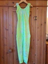 Green Lycra Catsuit