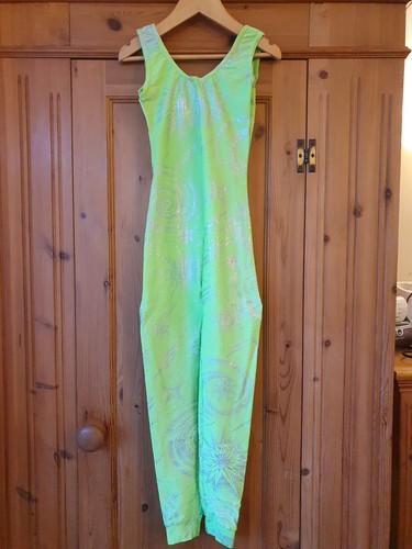Green lycra catsuit - green,