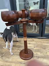 Vintage Teak 3 Pot Flower Pot
