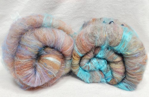 Carded art batt - 3.25, merino