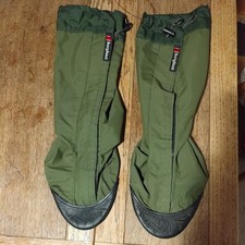 Berghaus yeti? Gaiters Green Size small 4.5-5.5, 38-39. overboots overshoes
