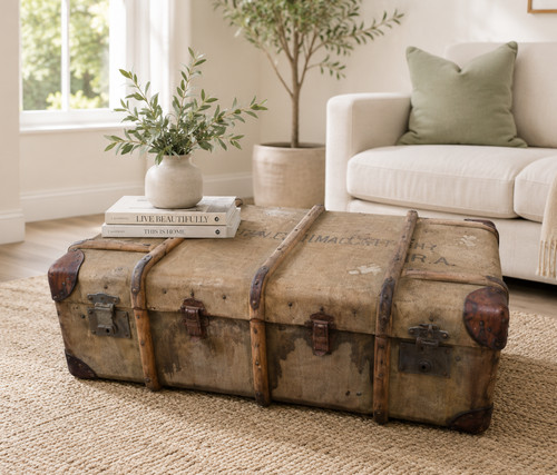 Antique military canvas - military,