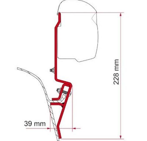 Fiamma motorhome f45 adapter - fiamma,