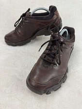 Clarks Gore-Tex Mens Walking Shoes UK 7G Brown Leather Waterproof Hiking Boots