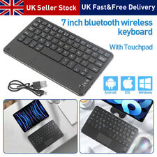 Mini Bluetooth Wireless Keyboard with Touchpad Mouse for Android IOS Tablet Gift