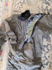 Maritime Assault Drysuit MAS Grey Medium Short/Medium Socks APPEARS NEW UNUSED