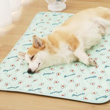 S/M/L Pet Dog Cat Cooling Mat Bed Summer Cool Mat For Dog Mattress Pad Bed N7C9