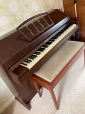 Eavestaff Miniroyal Upright Mini Piano 7 Octaves with Duet Piano Stool