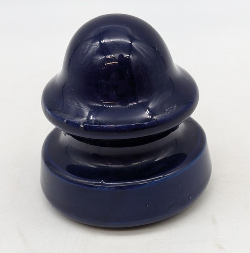 Vtg cobalt blue ceramic - vtg,
