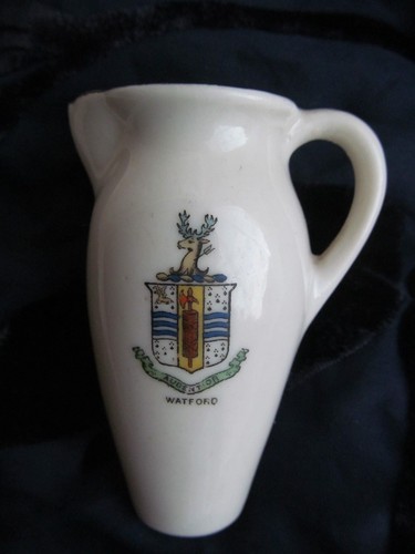 Grafton china crested jug - china,