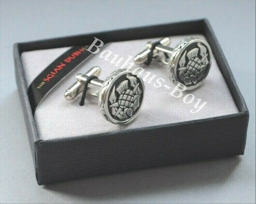 Cufflinks enamelled pewter - cufflinks,