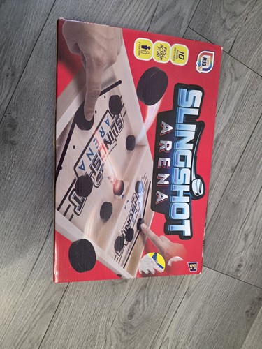 Slingshot arena wooden puck - wooden,