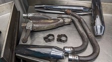 HONDA CJ250 EXHAUST SYSTEM
