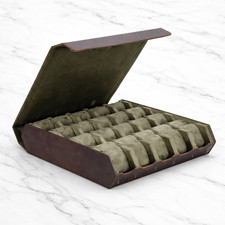 Brown Genuine Leather Watch